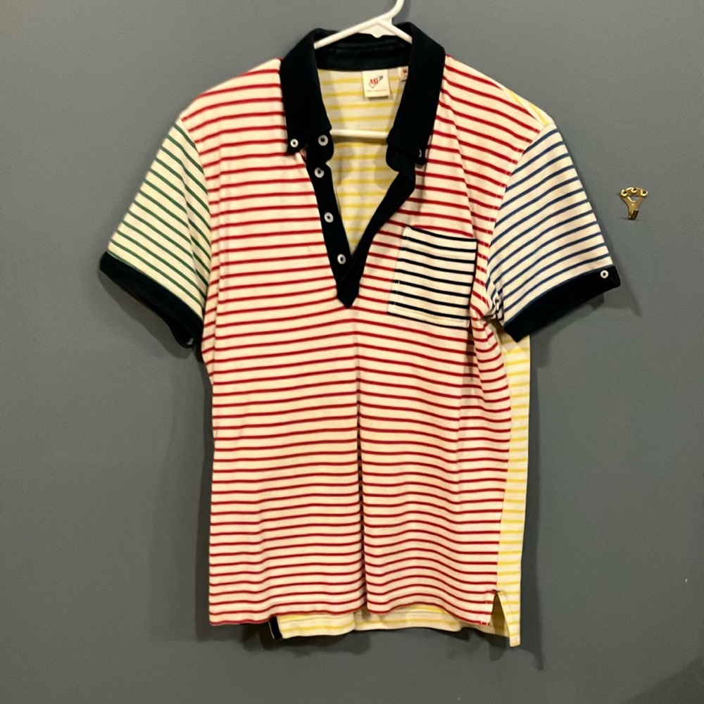 Striped Multicolor Polo Shirt